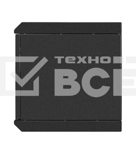 Шкаф телекоммуникационный 10' настенный 6U ExeGate EC-WM-6U.280.G.BLACK (10', 6U, 350x280x287мм (ШхГхВ), передняя дверь закаленное стекло, пыле- и влагозащита IP23, черный RAL 9004)