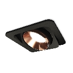 Комплект встраиваемого поворотного светильника Ambrella light XC7659025 SBK/PPG черный песок/золото розовое полированное MR16 GU5.3 (C7659, N7035), фото3