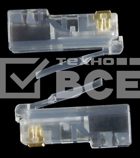 Адаптер Ningbo Вилка RJ-45 5cat Экранированная(100шт) (RJ-45)