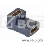 Переходник Gembird Переходник HDMI-HDMI 19F/19F, угловой, золотые разъемы, пакет A-HDMI-FFL, фото2