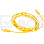 Патч-корд литой Aopen/Qust UTP кат.5е 2м желтый , фото 1