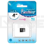 Флеш карта microSD 4Gb Smartbuy microSDHC Class 10, фото 1