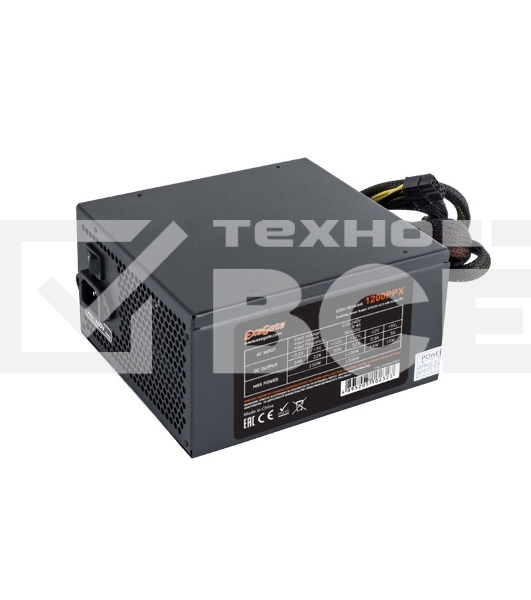 Блок питания Exegate 1200PPX RTL (EX258920RUS), 1200Вт, 140мм, модульный, черный