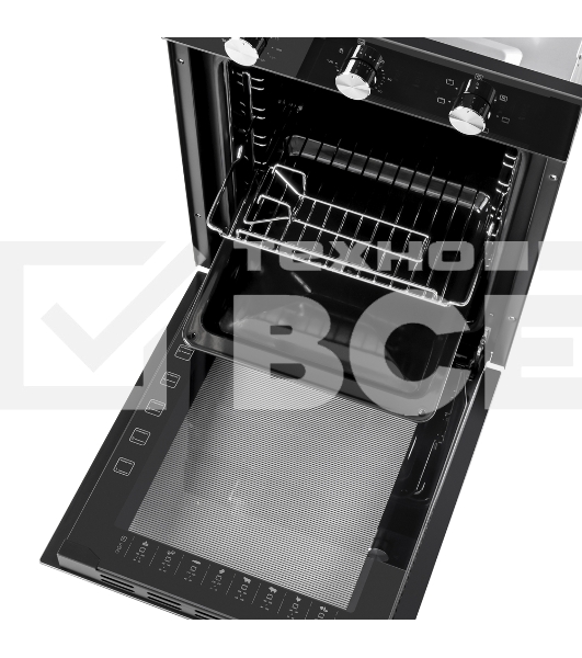 Шкаф духовой электрический Maunfeld EOEC516B, встраиваемый