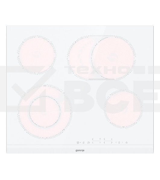 Варочная поверхность Gorenje ECT643WCSC белый