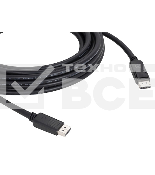 Кабель Kramer C-DP-6 DisplayPort (Вилка - Вилка), 1,8 м