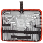 Набор ключей ЗУБР 27463-H18мастер cr-v hex 1.5-10мм длин.9 шт torx т10-т50 длин.9шт, фото 1