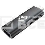 Устройство чтения карт памяти USB 2.0/Type C Digma CR-СU2522-G серый, фото2