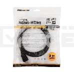 Кабель Proconnect HDMI - HDMI 2.0, 2м, Gold, фото6