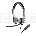 Наушники с микрофоном Logitech H650E черный 1.1м 981-000519, фото8