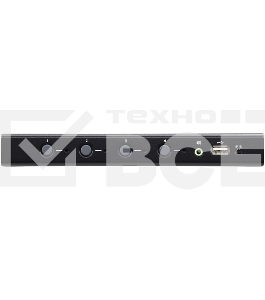 Переключатель КМ 4-портовый USB с функцией Boundless Switching (кабели включены) 4-Port USB Boundless KM Switch