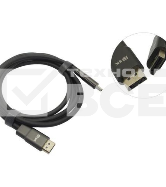 Кабель соединительный DISPLAY PORT v1.4, 8K@60Hz, 2m Aopen/Qust<ACG633-2M>