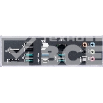 Материнская плата ASUS TUF GAMING B760M-PLUS D4, LGA1700, Intel B760, 4xDDR4, 4xSATA, 2xM.2, 1xPCIe 5.0 x16, 1xPCIe 4.0 x4, 1xPCIe 4.0 x1, 1xDP, 1xHDMI, 1x2.5Gb LAN, Wi-Fi, Bluetooth, 1xUSB-C 20Gbps, 4xUSB-A 10Gbps, 1xUSB-A 5Gbps, 2xUSB-A 2.0, 5x3.5 мм, 7, фото3