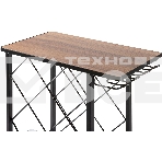 Стойка Domfy DHC-WR10583 для вина 39.2x21x41.3см черный/коричневый, фото 1