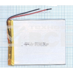 Аккумулятор Li-Pol (батарея) 3*80*98мм 3pin 3.7V/4000mAh