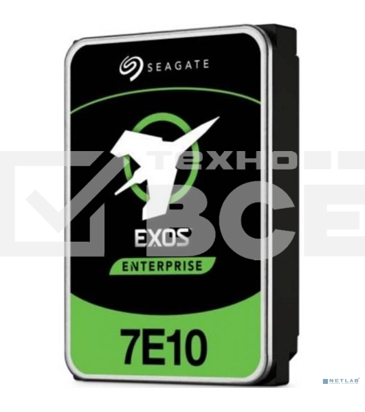 Жесткий диск SEAGATE HDD Server Exos 7E10  512E/4kn (3.5'/ 10TB/ SAS 12Gb/s / 7200rpm)