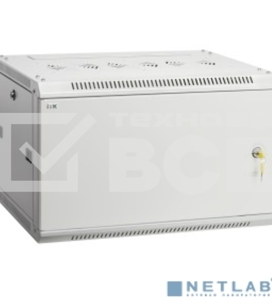 Шкаф монтажный ITK Linea W (LWR3-15U66-MF) 15U 600x450мм пер.дв.металл 90кг серый 500мм 200град. 770мм IP20