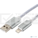 Кабель Cablexpert для Apple CC-U-APUSB02S-1.8M, AM/Lightning, серия Ultra, длина 1.8м, серебристый, блистер, фото2