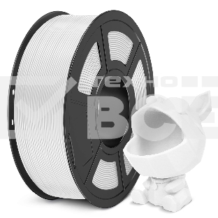 Филамент NVPRINT PLA Meta White для 3D печати диаметр 1.75мм  длина 330 метров  масса 1 кг