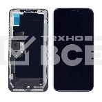 Дисплей для iPhone XS MAX в сборе с тачскрином (Foxconn), черный, фото3