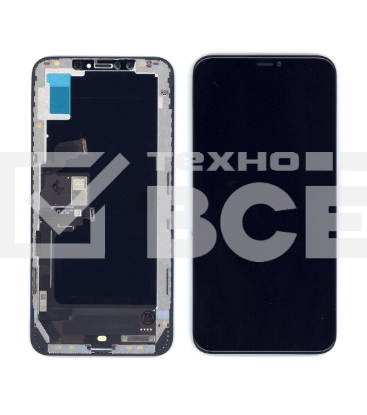 Дисплей для iPhone XS MAX в сборе с тачскрином (Foxconn), черный