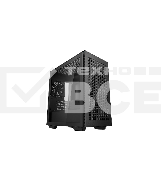 Компьютерный корпус Deepcool CH370 черный без БП mATX 1x120mm 1xUSB2.0 1xUSB3.0 audio bott PSU