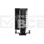 Кулер для процессора/ PCCooler RT500 Digital BK (240W, 4-pin PWM, LED temp., 152mm, Al/Cu, 5x6mm, 1x120mm, 73.32CFM, 34.9dBA, 2200RPM, S: 1851/1700/1200/115X, AM5/AM4, black), фото2