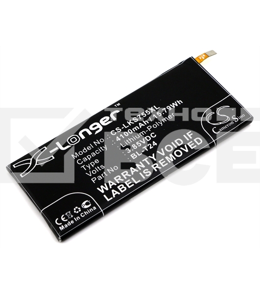 Аккумулятор CameronSino  CS-LKS755XL BL-T24 для LG K212, K220  3.85V / 4100mAh / 15.79Wh