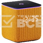 Умная колонка Яндекс Станция Миди, ZigBee, 24Вт, с голосовым ассистентом Алиса на YaGPT, оранжевый, фото10
