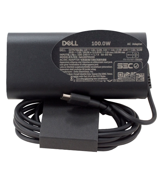 Блок питания (сетевой адаптер) для ноутбуков Dell 20V 5A 100W Type C