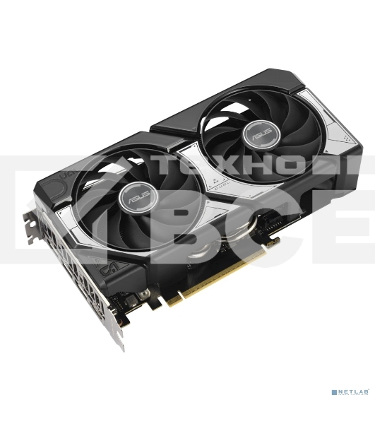 Видеокарта ASUS GeForce RTX 5060 Ti 8G DUAL OC Edition, NVIDIA RTX 5060 Ti, 8 ГБ GDDR7, 128 бит, PCI-e 5.0, 1xHDMI, 3xDP, 2632 МГц