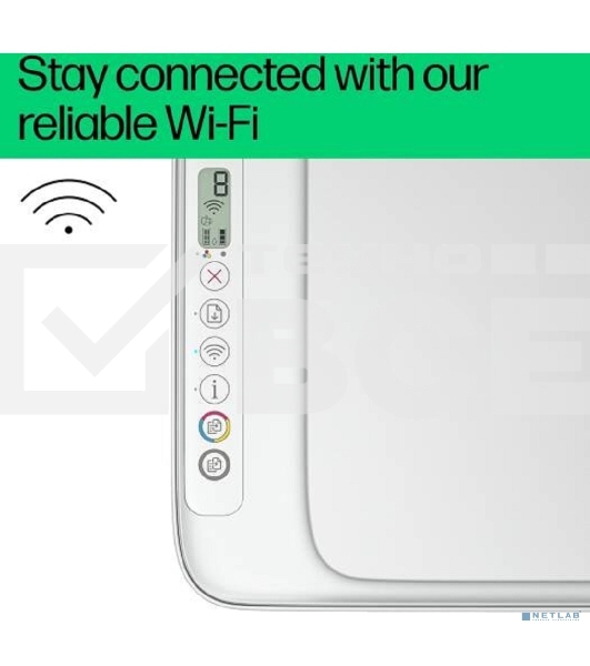 МФУ струйный HP DeskJet Ink Advantage 2875 (60K47C), A4, цветной, печ. 7.5 стр/мин. (ч/б) 5.5 стр/мин. (цвет), 1200x1200 dpi, USB, Wi-Fi