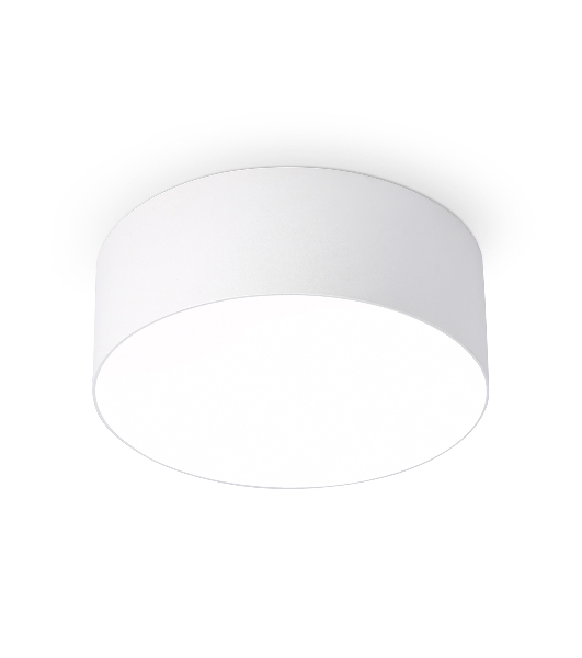 Потолочный светодиодный светильник Ambrella light FV5512 WH белый LED 15W 4200K D120*58 (Без ПДУ)