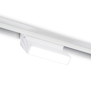 Светильник трековый светодиодный GL4058 WH белый IP20 6W 4200K 48V 115*22*105