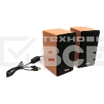 Колонки Dialog AST-20UP - акустические колонки 2.0, 6W RMS, Cherry , питание от USB, фото5