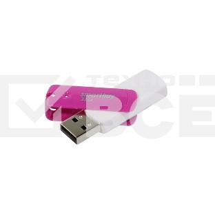 Флешка USB R/W Smartbuy 32Gb USB USB 2.0 Smartbuy Diamond Pink (SB32GbDP)