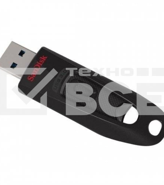Флеш диск Sandisk 16Gb Ultra SDCZ48-016G-U46 USB3.0 черный