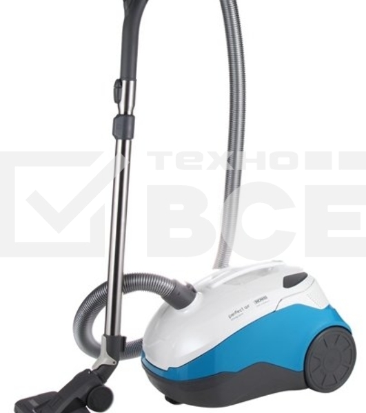 Пылесос Thomas AQUA-BOX Perfect Air Allergy Pure белый/синий, 1700 Вт, уборка сухая/сбор жидкости, пылесборник контейнер 2.6 л