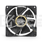 Вентилятор для корпуса ExeGate EX08025B4P-PWM черный, 80 мм, 2300 об/мин, 23 дБ, 4 pin, фото5