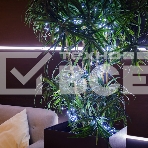 Гирлянда «Кластер LED» 3 м, темно-зеленый ПВХ IP20, 288 диодов, цвет белый, фото2
