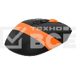 Мышь беспроводная A4Tech Fstyler FG10S черный/оранжевый, 2000 dpi, радиоканал, USB, кнопки - 4, фото4