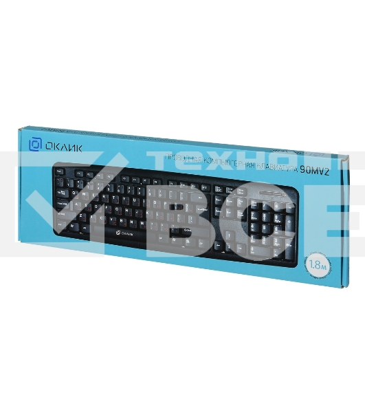 Клавиатура Oklick 90MV2 проводная, USB, черный