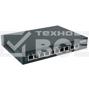 Коммутатор PoE OSNOVO SW-20820(120W), 8 x FE с поддержкой PoE (IEEE 802.3af/at), 2 x GE, до 30W на порт, суммарно до 115W