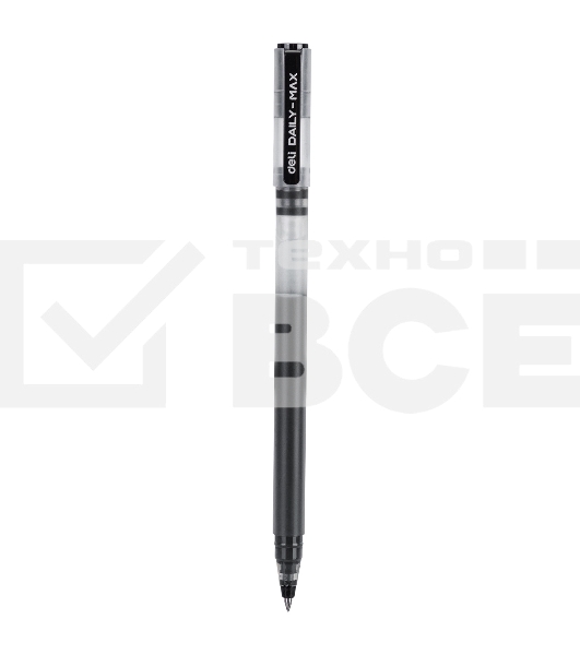 Ручка гелевая Deli EG16-BK Daily MAX 0.5мм черный, черные чернила