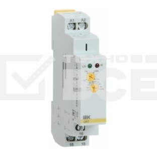 Реле задержки выключения при снятии питания ORT 12-240В AC/DC IEK ORT-D-ACDC12-240V