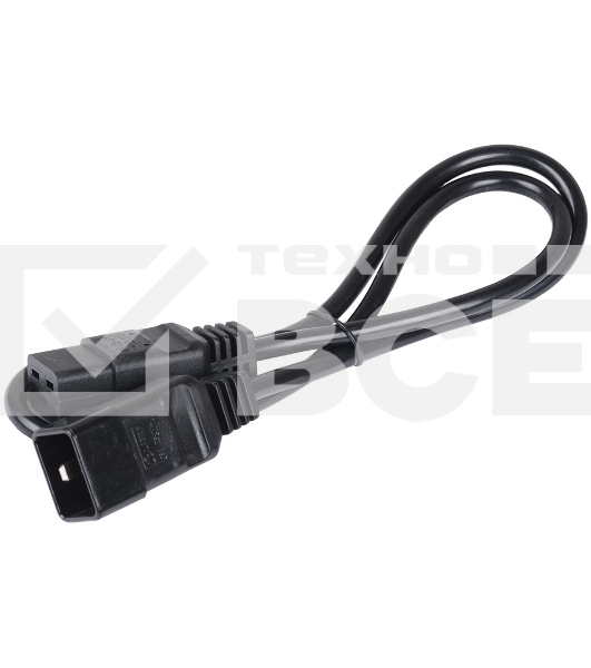 Кабель электропитания ITK PC-C19C20-3M PDU 3x1,5 3М с разъёмами С19-C20