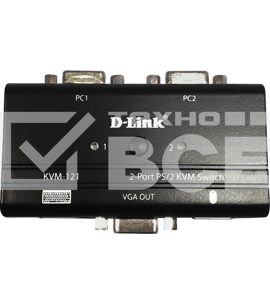 Переключатель D-Link KVM-121 (KVM-121/B1A)