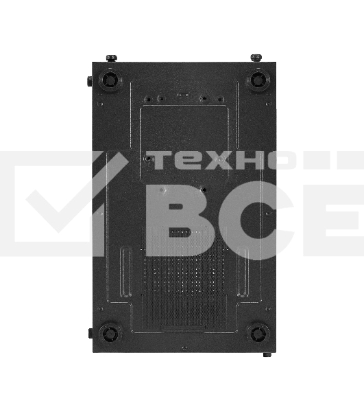 Компьютерный корпус Miditower ExeGate i3 BASE-NPX500 (ATX, БП 500NPX с вент. 12 см, с окном, 1*USB+1*USB3.0, аудио, 4 вент. 12см с RGB подсветкой)