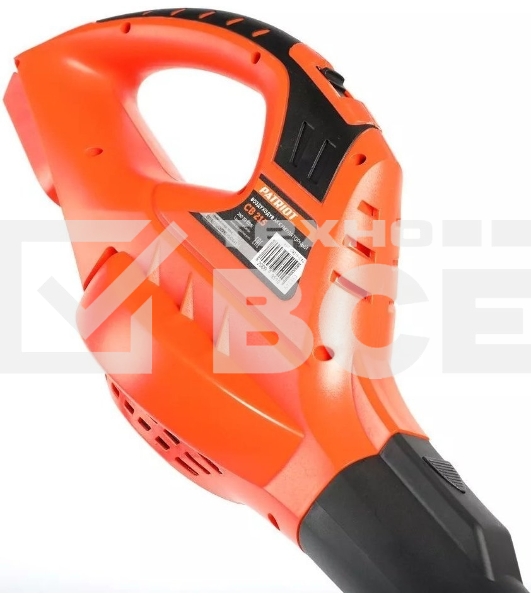 Воздуходув аккумуляторный PATRIOT CB215 21В UES, 2 режима, 150-208км/ч, 130м3/ч (без аккумулятора и зарядного устройства)