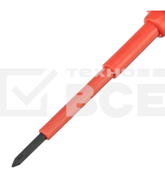 Отвертка Matrix Insulated, PH0 x 75 мм, CrMo, до 1000 В, двухкомп. рукоятка